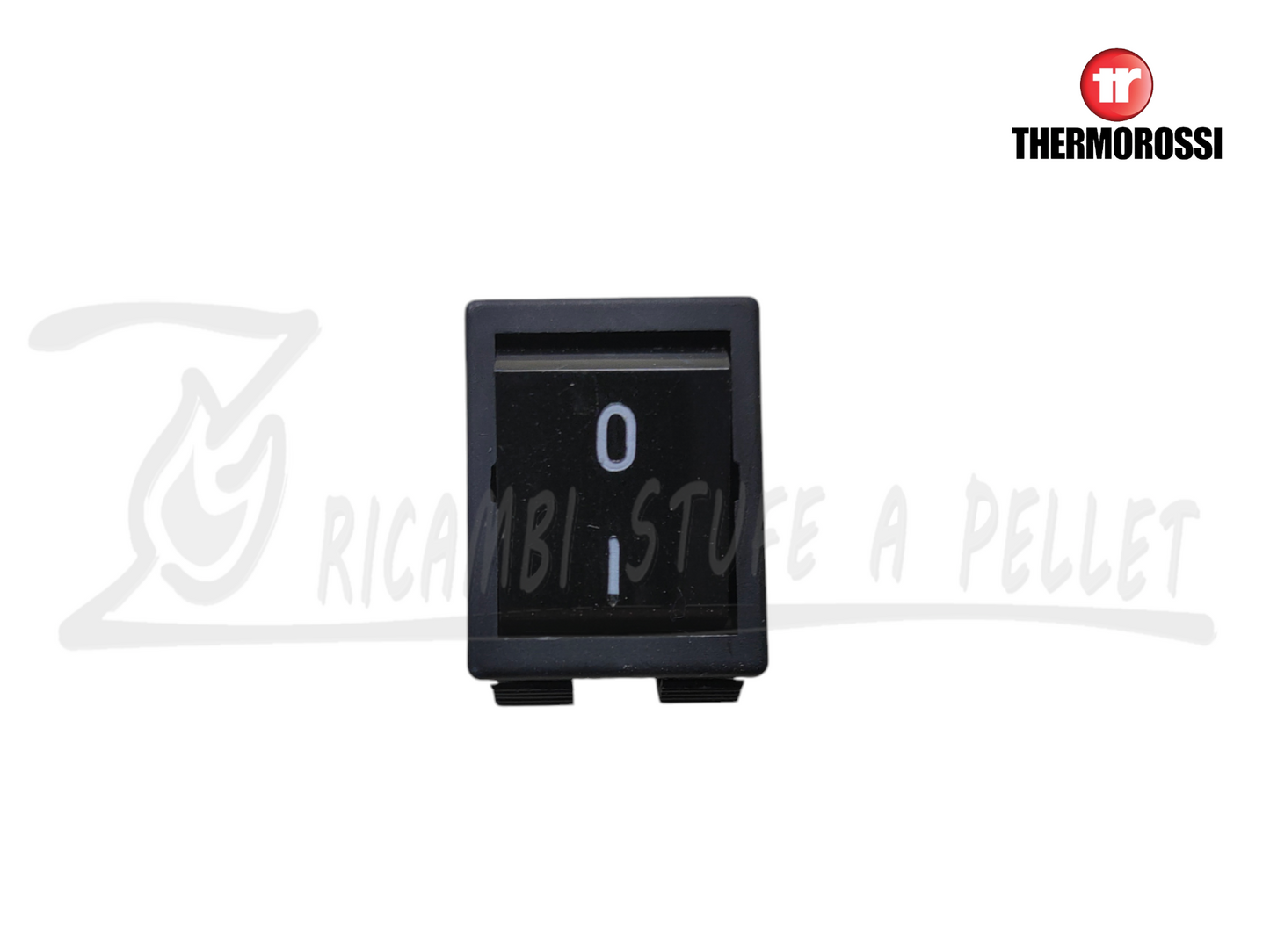 Interruttore bipolare 0/1 nero - 60011620