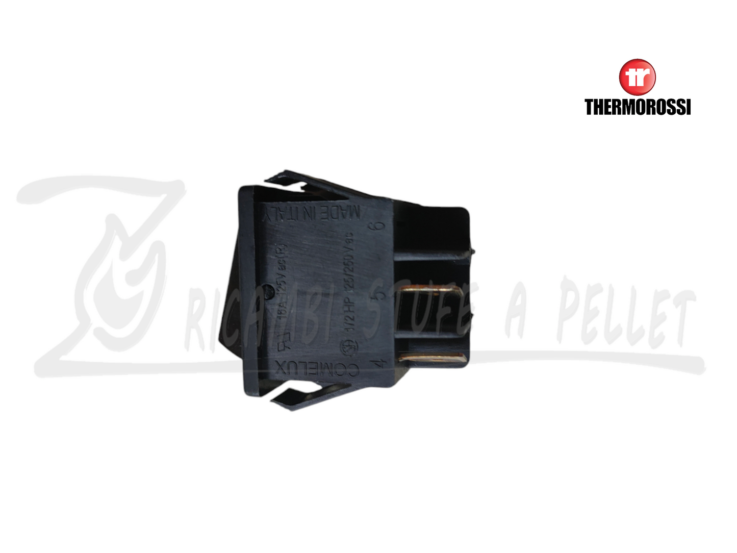 Interruttore bipolare 0/1 nero - 60011620